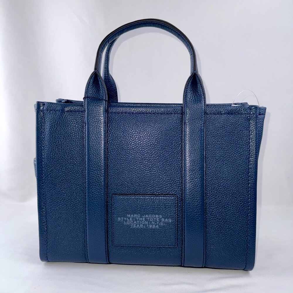 NEW MARC JACOBS medium tote bag dark blue color AUTHENTIC - Picture 6 of 13